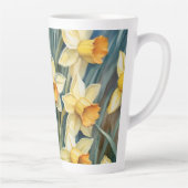 春の水仙 カフェラテマグ (右)