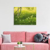 春の水仙 キャンバスプリント (インサイチュ (リビング))