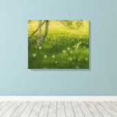 春の水仙 キャンバスプリント (インサイチュ (ウッドフロア))