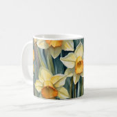 春の水仙 コーヒーマグカップ (正面左)