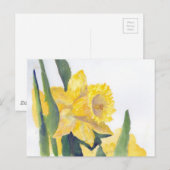 春の水仙 ポストカード (正面/裏面)