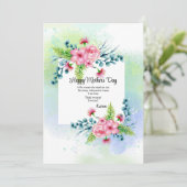 春の水彩グリーティングカード シーズンカード (スタンド正面)