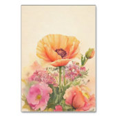 春の水彩花 テーブルナンバー (裏面)