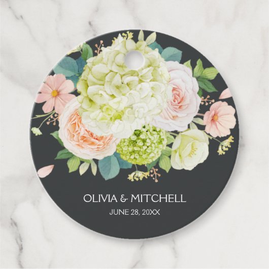 春の水彩花 フェイバータグ (正面)