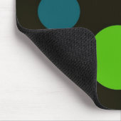 春の水玉模様のマウスパッド マウスパッド (コーナー)