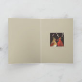 春の深紅色 カード (内部)