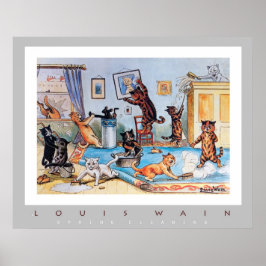 春の清掃をルイ・ワイン（1860年～1939年） ポスター