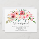 春の牡丹フローラ移動発表 招待状 (正面)