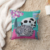 春の猫 クッション (ブランケット)