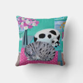 春の猫 クッション (裏面)