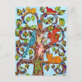 春の生命の木 ポストカード (正面)