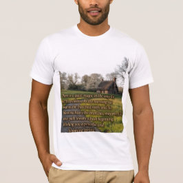 春の田舎の挨拶 Tシャツ