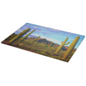 春の砂漠 カッティングボード (角)