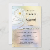 春の祝祭 バブル＆ブランチ ご招待 招待状 (正面)