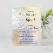 春の祝祭 バブル＆ブランチ ご招待 招待状 (スタンド正面)