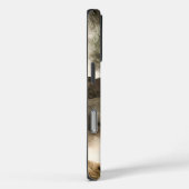 春の神秘的な狐 ミスティーマウンテン ミニマリスト 禅 Case-Mate iPhoneケース (裏面 / 右)