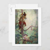 『春の祭典』、児童書からの挿絵 ポストカード (正面/裏面)