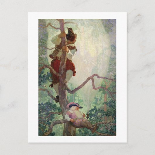 『春の祭典』、児童書からの挿絵 ポストカード (正面)
