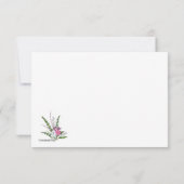 春の移動告知 サンキューカード (裏面)