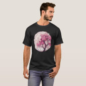 春の穏やかさを発見さくらんぼ Tシャツ (正面フル)