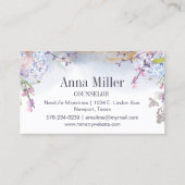 春の穏やかな雲カウンセリング省 名刺 (正面)