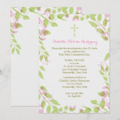 春の第一の花の招待状 招待状 (正面/裏面)