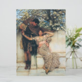 春の約束（彼氏とガールフレンド） カード (スタンド正面)