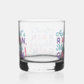 春の約束 – 「4月の雨、5月の利得！」 ウイスキーグラス (右)