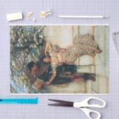 春の約束(by Lawrence Alma-Tedamo) 薄葉紙 (クラフト)