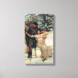 春の約束（Sir Lawrence Alma-Ta浮腫による） キャンバスプリント