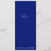 春の結婚好みメニュー メニュー (裏面)