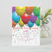 春の結婚式の招待状セット 招待状 (スタンド正面)