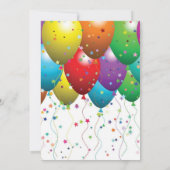 春の結婚式の招待状セット 招待状 (裏面)