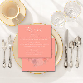 春の結婚式コーラルスクエアフローラ メニュー