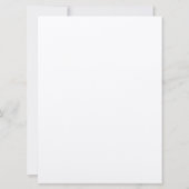 春の結婚式招待状 招待状 (裏面)