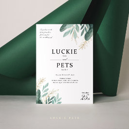 春の結婚式招待状（葉花） 招待状