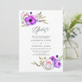 春の結婚式更新 招待状 (スタンド正面)