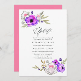 春の結婚式更新 招待状