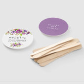 春の結婚式水カラーフローラ優先 ハンドファン (組立なし)