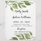 春の結婚式緑化結婚計画 (正面/裏面)