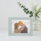 春の結婚式 写真の御礼 ポストカード (スタンド正面)