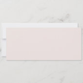 春の結婚式 席割り表 あなたの席を探すカード 招待状 (裏面)