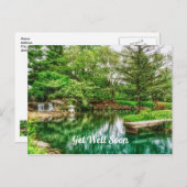 春の緑の反射がすぐによくなる ポストカード (正面/裏面)