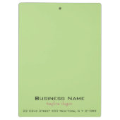 春の緑の背景(黒い美しい記号) クリップボード (裏面)