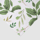 春の緑の草木のティッシュペーパー 薄葉紙 (詳細)