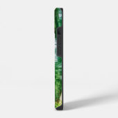 春の緑の輝き iPhoneケース (左側面)