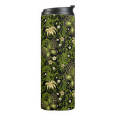 春の緑金ゴールドパターン タンブラー (回転左)