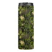 春の緑金ゴールドパターン タンブラー (裏面)