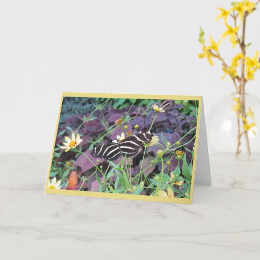 春の美しい カード (黄色い花)