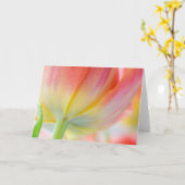 春の色 - グリーティングカード (黄色い花)